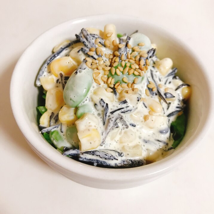 懐かしの味 ひじきサラダ レシピ 作り方 By おかん 3 楽天レシピ